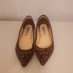 Brown Leopard Print Women's Shoes